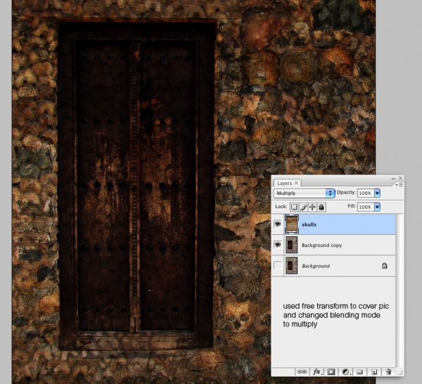 Creation of At Deaths Door: Step 2